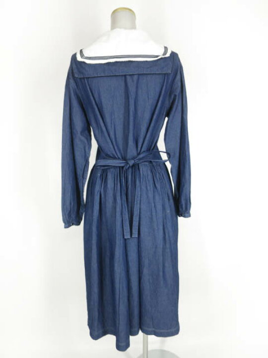 楽天市場】【中古】PINK HOUSE / セーラーカラーデニムワンピース  