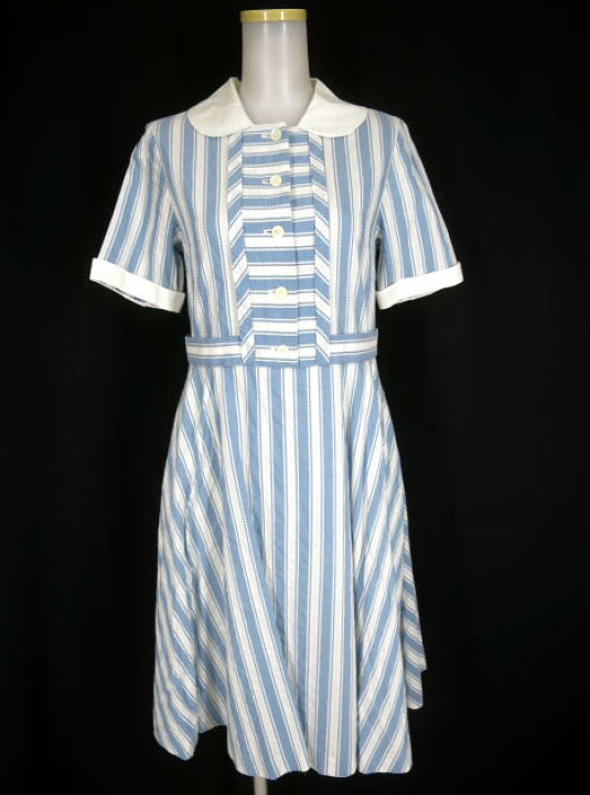 楽天市場】【中古】Jane Marple / Picot Stripe Tea House ワンピース 