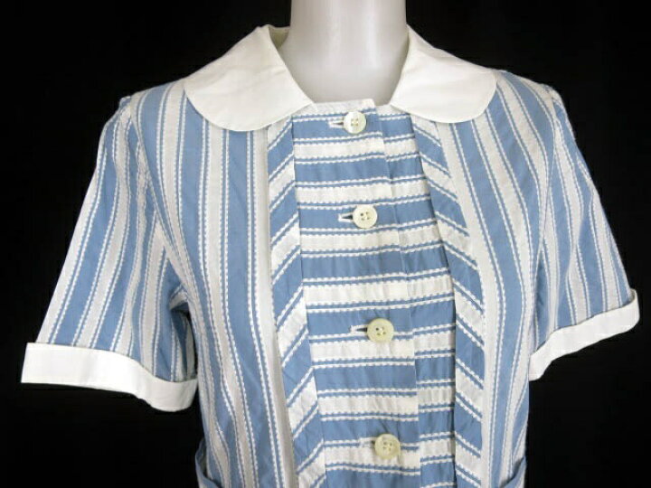 楽天市場】【中古】Jane Marple / Picot Stripe Tea House ワンピース 