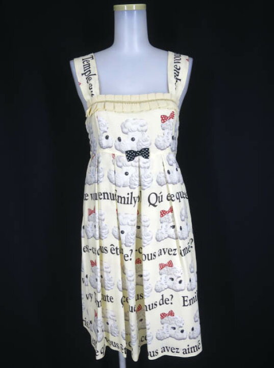 楽天市場】【中古】Emily Temple cute / プードルプリントノースリーブ  