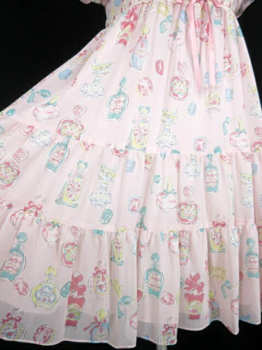 楽天市場】【中古】Emily Temple cute / 香水瓶プリントシフォン  