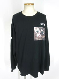 【中古】MILKBOY / CAT CRY 長袖Tシャツ ミルクボーイ B45038_2201