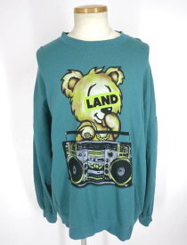 【中古】LAND by MILKBOY / LAND BEAR BOOMBOX スウェット トレーナー ランド バイ ミルクボーイ B45042_2201
