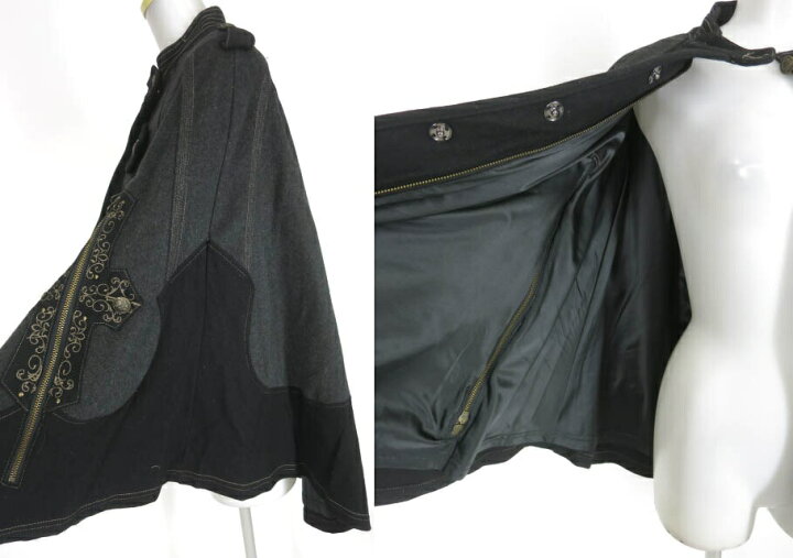 楽天市場】【中古】OZZ ANGELO / ミリタリーポンチョコート オッズオン  
