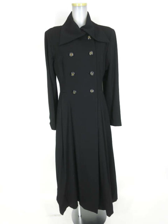 楽天市場】【中古】Moi-meme-Moitie / マキシ丈ロングダブルコート  