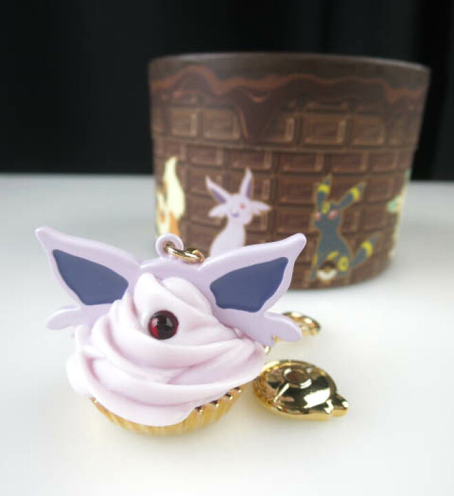 楽天市場 中古 Q Pot ポケモン イーブイ エーフィ カップケーキ バッグチャーム キューポット ポケットモンスター Pokemon コラボ キーホルダー B 22 Tokyo Alice 楽天市場店