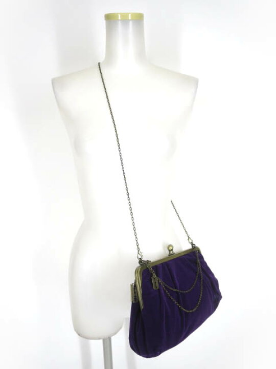 楽天市場】【中古】Jean Paul GAULTIER / がま口 別珍クラッチバッグ 