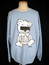 【中古】LAND by MILKBOY / LAND BEAR SWEATS トレーナー ランド バイ ミルクボーイ B46819_2202