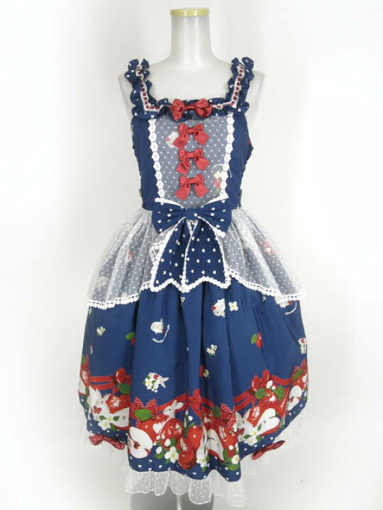 楽天市場】【中古】 Metamorphose / Apple Bunny ペプラムジャンパー 