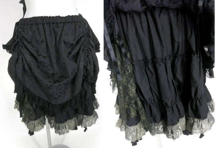 楽天市場】【中古】 h.NAOTO STEAM / コルセットスカート エイチナオト 