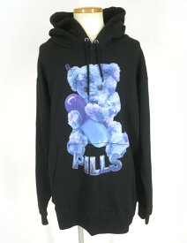【中古】 MILKBOY / PILL BEAR HOODIE パーカー ミルクボーイ ピルベア テディベア クマ B47214_2204