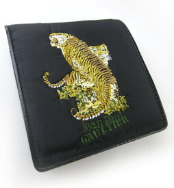 Jean Paul GAULTIER / タイガー刺繍 折り財布 ジャンポールゴルチエ 虎 和風 オリエンタル Tiger oriental embroidery wallet B48338_2309