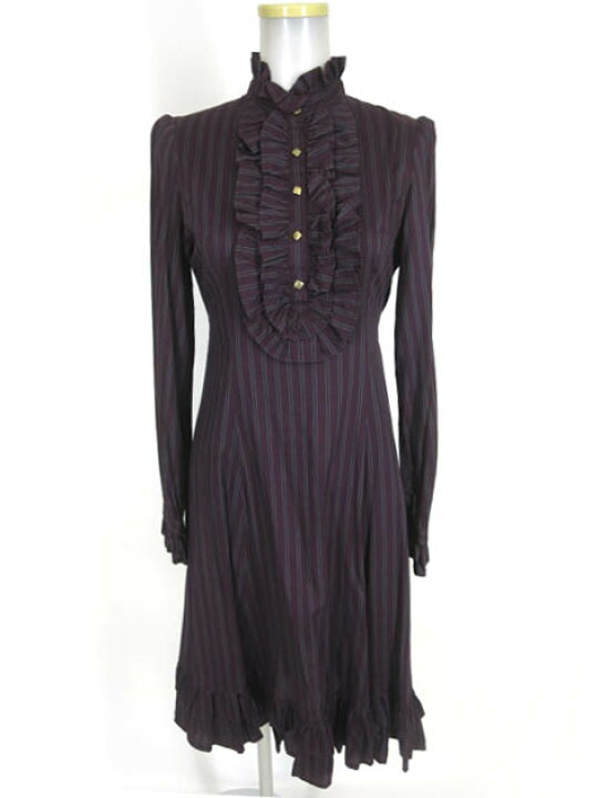 楽天市場】Victorian maiden / クラシックストライプブラウス  