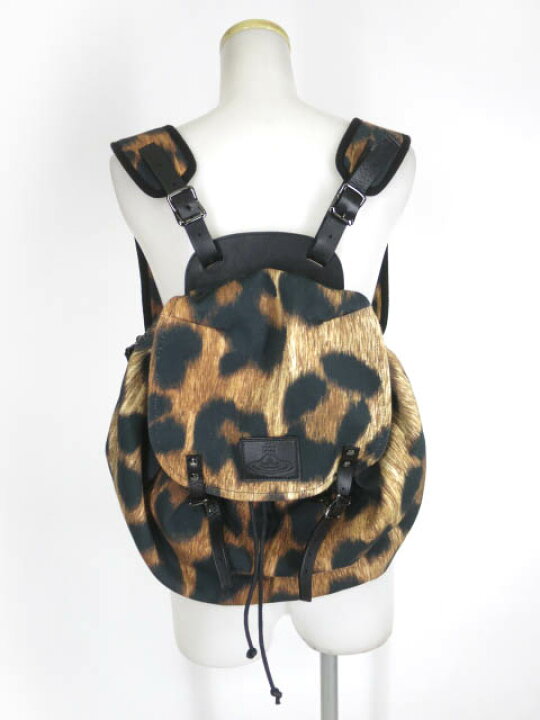 楽天市場】【中古】 Vivienne Westwood / レオパード リュック 
