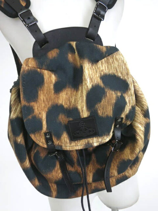 楽天市場】【中古】 Vivienne Westwood / レオパード リュック 