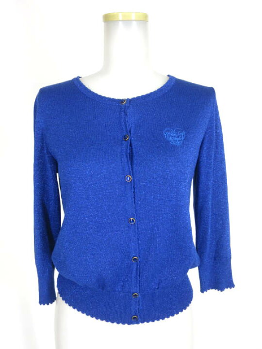 楽天市場】【中古】 Emily Temple cute / ラメニットカーディガン 