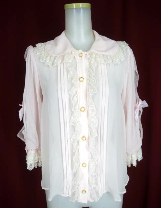 楽天市場】【中古】 Angelic Pretty / Sugaryシフォンブラウス 