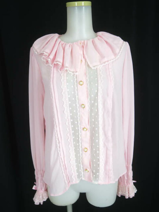 楽天市場】【中古】 Angelic Pretty / Angel ピンタックブラウス  
