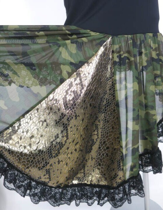 楽天市場】【中古】 Qutie Frash / 迷彩ロングスカート キューティー  