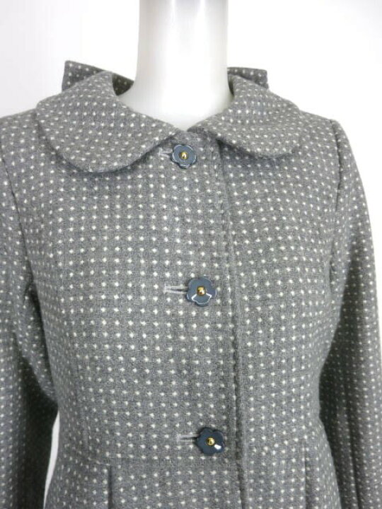 楽天市場】【中古】 Emily Temple cute / ドット柄 バックリボンコート 