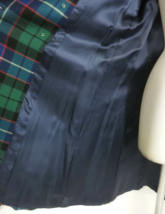 楽天市場】【中古】 Jane Marple / ケープ付きタータンチェックコート 