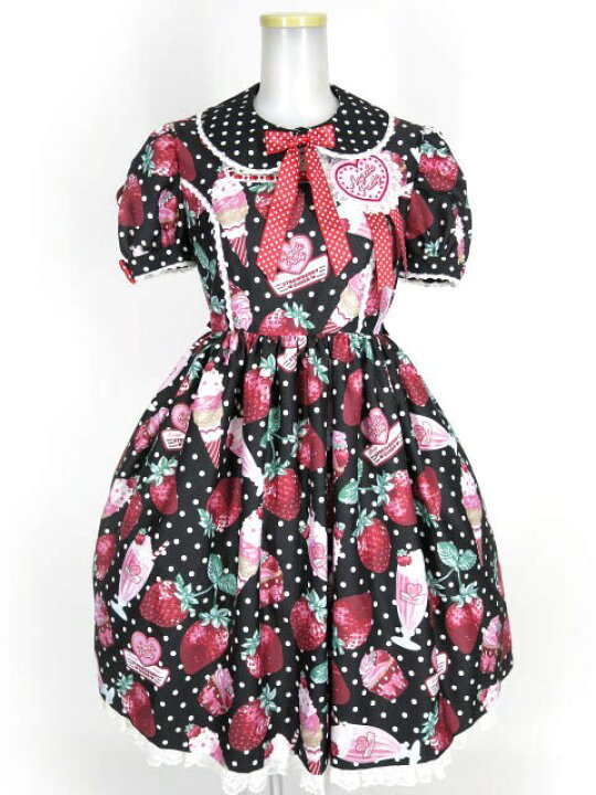 楽天市場】Angelic Pretty / Fresh Strawberry Diner ワンピース  