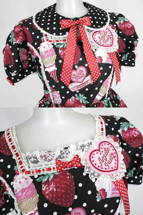 楽天市場】Angelic Pretty / Fresh Strawberry Diner ワンピース 