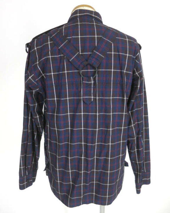 楽天市場】【中古】 MILKBOY / チェック柄 パラシュートシャツ ミルク 
