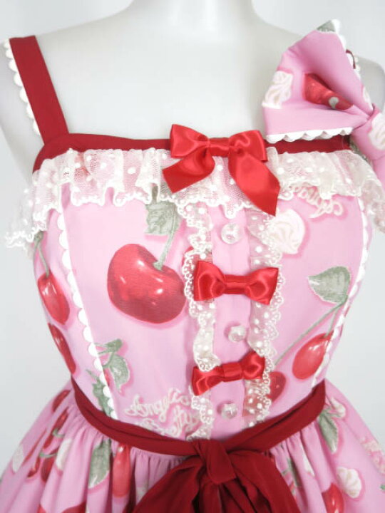楽天市場】【中古】 Angelic Pretty / Creamy Cherryジャンパー  