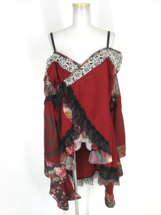 楽天市場】【中古】 Qutie Frash / オフショル着物ロングカーディガン 