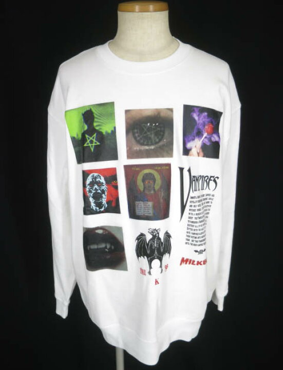 楽天市場】【中古】 MILKBOY / VAMPIRE PHOTO SWEATS スウェット 