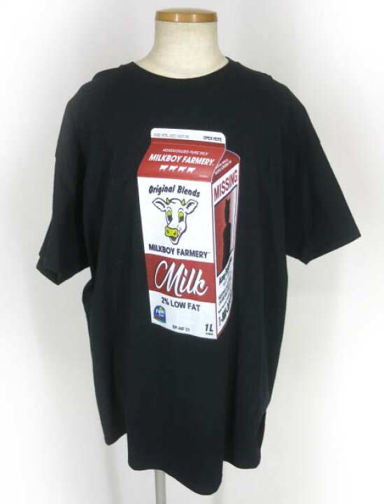 楽天市場】【中古】 MILKBOY / MILK CARTON Tシャツ ミルクボーイ 