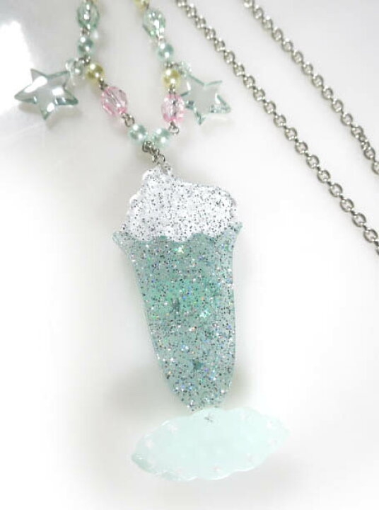 楽天市場】【中古】 Angelic Pretty / Cream Soda Mermaidネックレス 