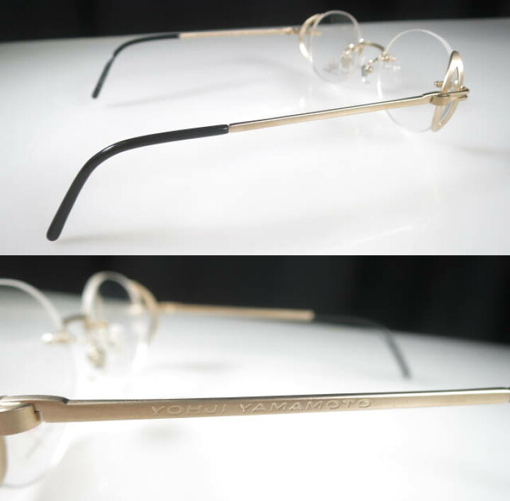 楽天市場】【中古】 yohji yamamoto / ふち無し メガネフレーム (51  