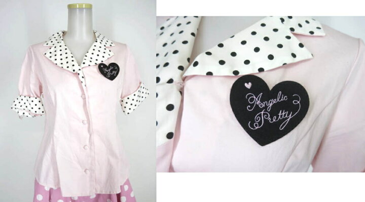 楽天市場】【中古】 Angelic Pretty / Milkshakeドットサーキュラー 