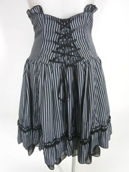 楽天市場】【中古】 ATELIER PIERROT / ストライプコルセットスカート 