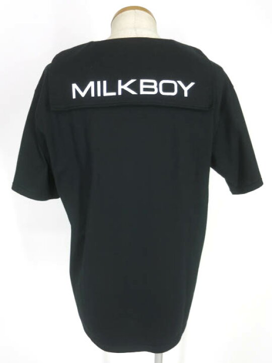 楽天市場】MILKBOY / セーラーロゴTシャツ ミルクボーイ カットソー 