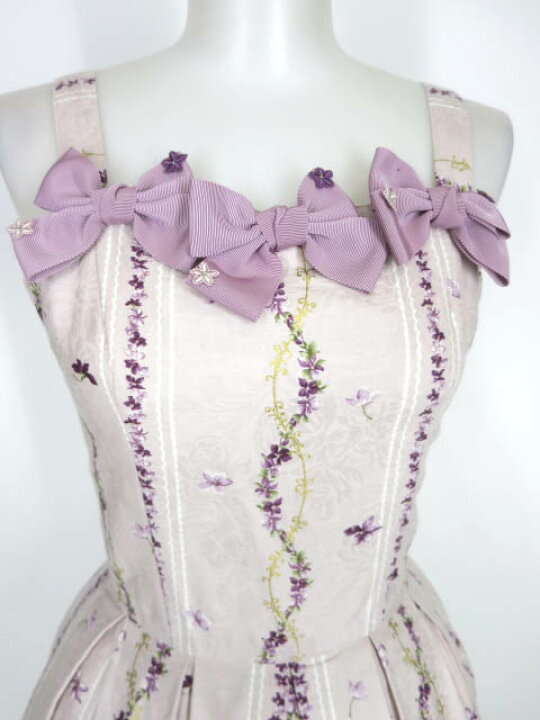 楽天市場】Innocent World / Antique Violet タックジャンパースカート  