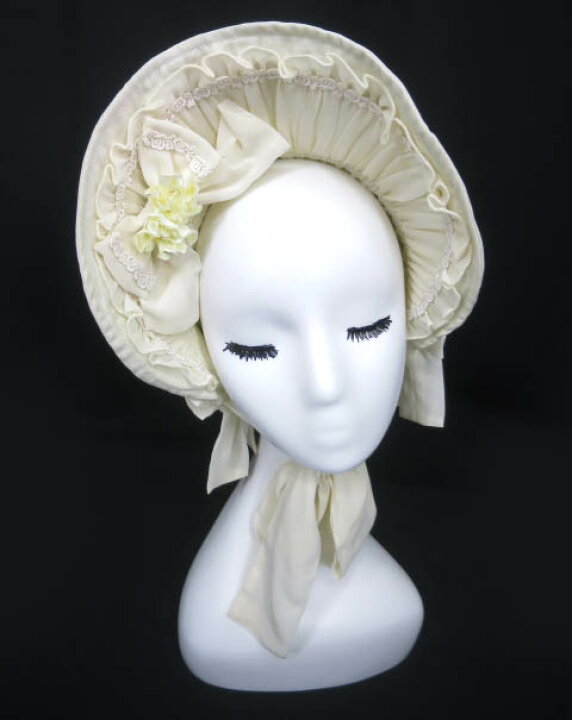 楽天市場】【中古】 Innocent World / シフォンフリルドールボンネット 