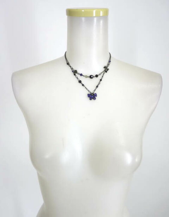 楽天市場】【中古】 ANNA SUI / 2連ネックレス アナスイ B53601_2304