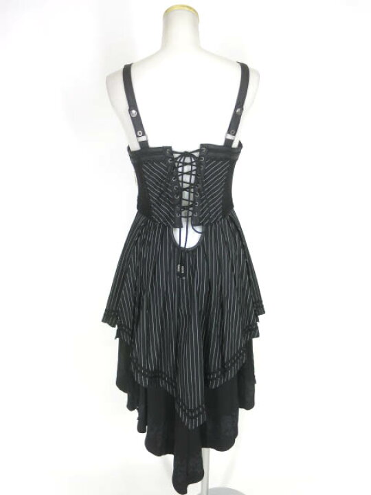 楽天市場】【中古】 OZZ ANGELO / stripe×Roseレイヤードロングベスト 