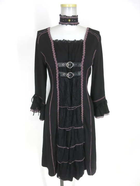 楽天市場】【中古】 Ozz Croce / レース付きフリルワンピース 