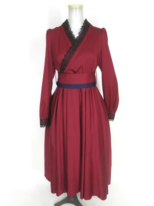 楽天市場】【中古】 Sheglit / 椿姫ロングバッスルワンピース  