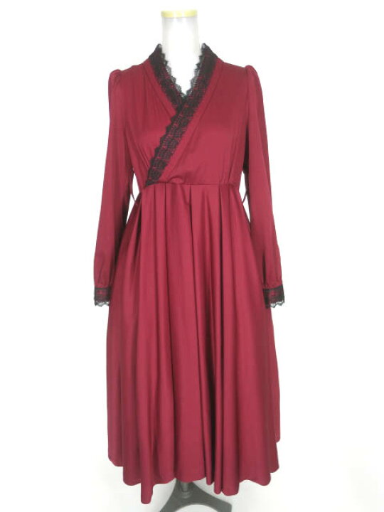 楽天市場】【中古】 Sheglit / 椿姫ロングバッスルワンピース 