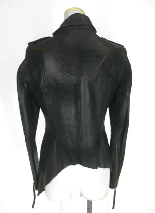 楽天市場】【中古】 S.D.S NAOTO SEVEN / 本革レザーライダース 