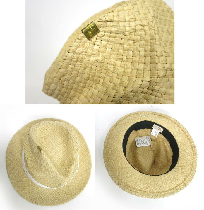 楽天市場】CA4LA / ラフィアくしゃハット バラ色の帽子 別注品 カシラ 