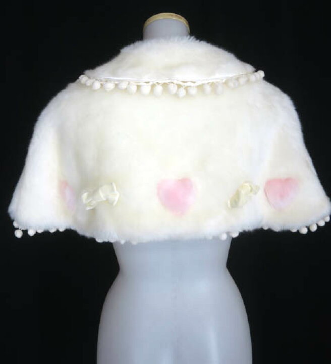 楽天市場】【中古】 Angelic Pretty / ラブリィポンポンファーケープ  