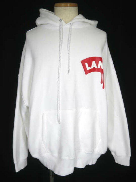 楽天市場】【中古】 LAND by MILKBOY / DRIP LOGO パーカー ランド 