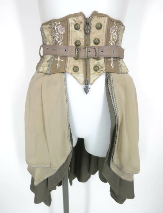 楽天市場】【中古】 OZZ ONESTE / 2wayコルセットバッスルスカート  