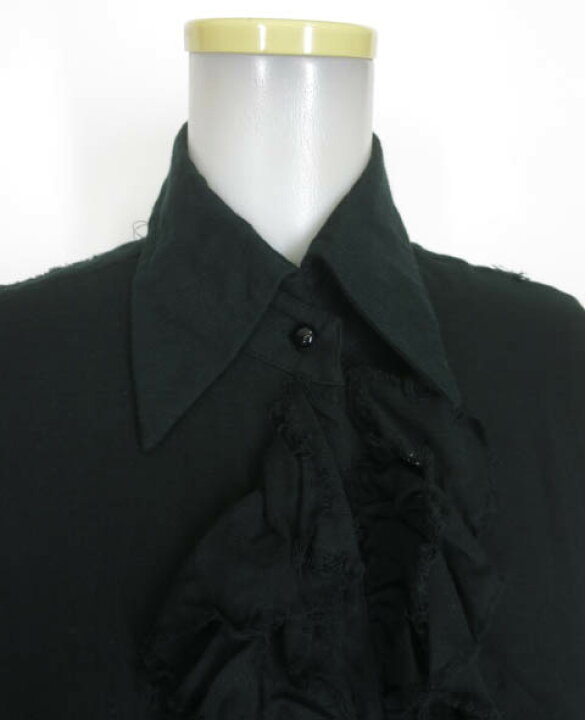 楽天市場】【中古】 alice auaa / ロング丈ガーゼフリルシャツ アリス  